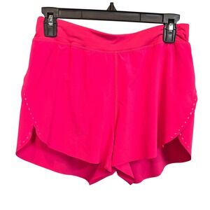 HeyNuts Running Shorts Womens Small Pink Athletic Lightweight 3 Inch Inseam